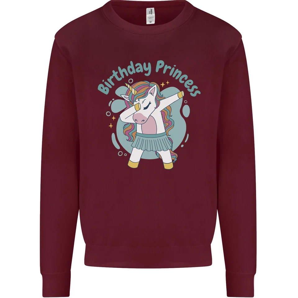 Sudadera Jumper De Princesa Unicornio Para Niñas De 4 A 8 Años - Imagen 4 de 4