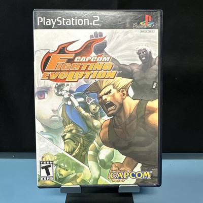 Capcom Fighting Evolution (Sony PlayStation 2, 2004) PS2 Complete, Tested
