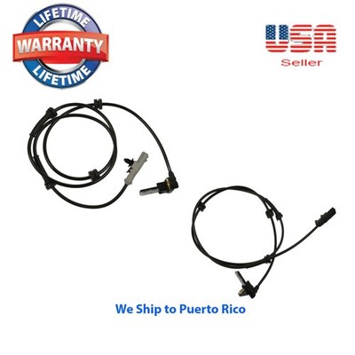 Set ABS Driver Rear Left and Right Wheel Speed Sensor fit:Nissan Titan 2012-2015