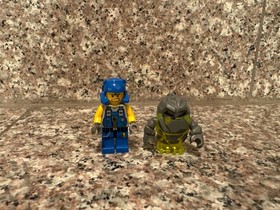 LEGO Power Miners: Claw Digger (8959) - Used 99% complete w/ minifigures