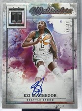 2025 Panini Impeccable WNBA Watercolors Ezi Magbegor AUTO /99 Seattle STORM