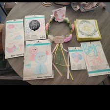 Gender Reveal Party Supplies Set Boy Or Girl Pink Blue