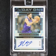 2023-24 One and One VASILIJE MICIC Day One Signatures Rookie Auto Base 47/99