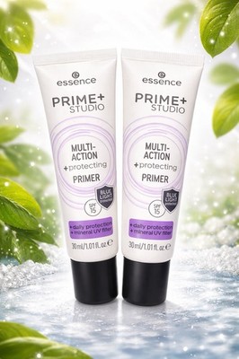 (266,50 /L) essence PRIME + STUDIO Multi-Action + Protecting Primer 2 x 30 ml