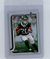 Breece Hall 2025 Topps Chrome Football - #238 Refractor New York Jets