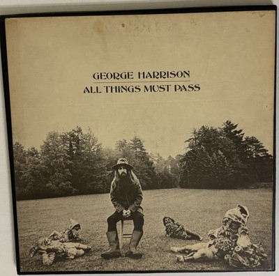 George Harrison All Things Must Pass 3xLP Box Set Apple Records ST 3-3385 NM
