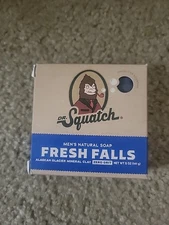 Dr. Squatch Men’s Natural Soap Fresh Falls 5oz. Bar New Made In The USA 