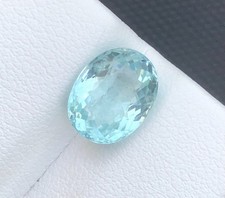 3.25 carat Natural Aquamarine loose Gemstone from Madagascar