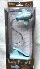 MIGHTY BRIGHT BABY BRIGHT BLUE AIRPLANE BABY INFANT TODDLER NURSERY  LIGHT NEW