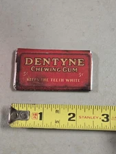 Rare Old Vintage Antique 1930's Dentyne 5 cent Chewing Gum Pack Unopened Full