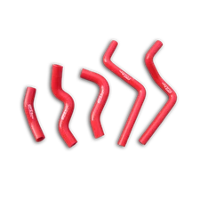 Silicone Radiator Red Hose for 2000-2002 Honda CR125 CR125R 2001 00 02