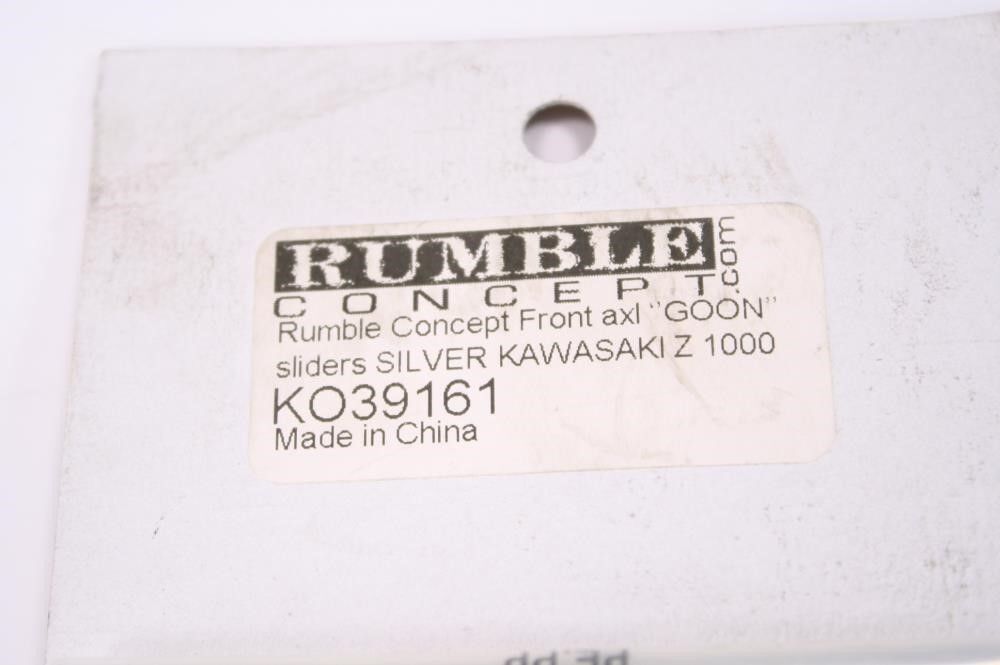 Rumble Concepts Goon Front Axle Sliders Kawasaki 07-10 Z1000 K039161