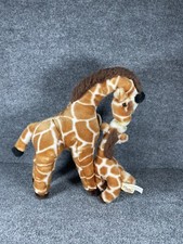 Aurora World 14" Miyoni "Giraffe with Calf" Plush stuffed animal