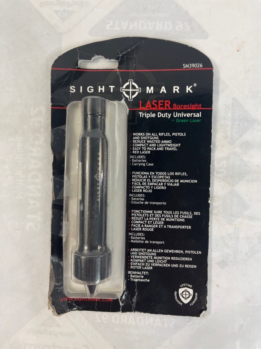 Sightmark SM39026 Boresight Triple Duty Universal Green Laser (ml