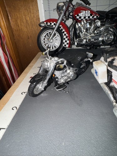 MAISTO HARLEY DAVIDSON MOTORCYCLES LOT OF 12 Bikes Different Scale Vintage - Picture 8 of 24