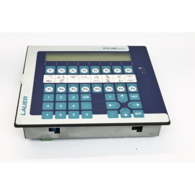 LAUER PCS095.S plus PCS 095 Operator Panel READ DESC (B56)