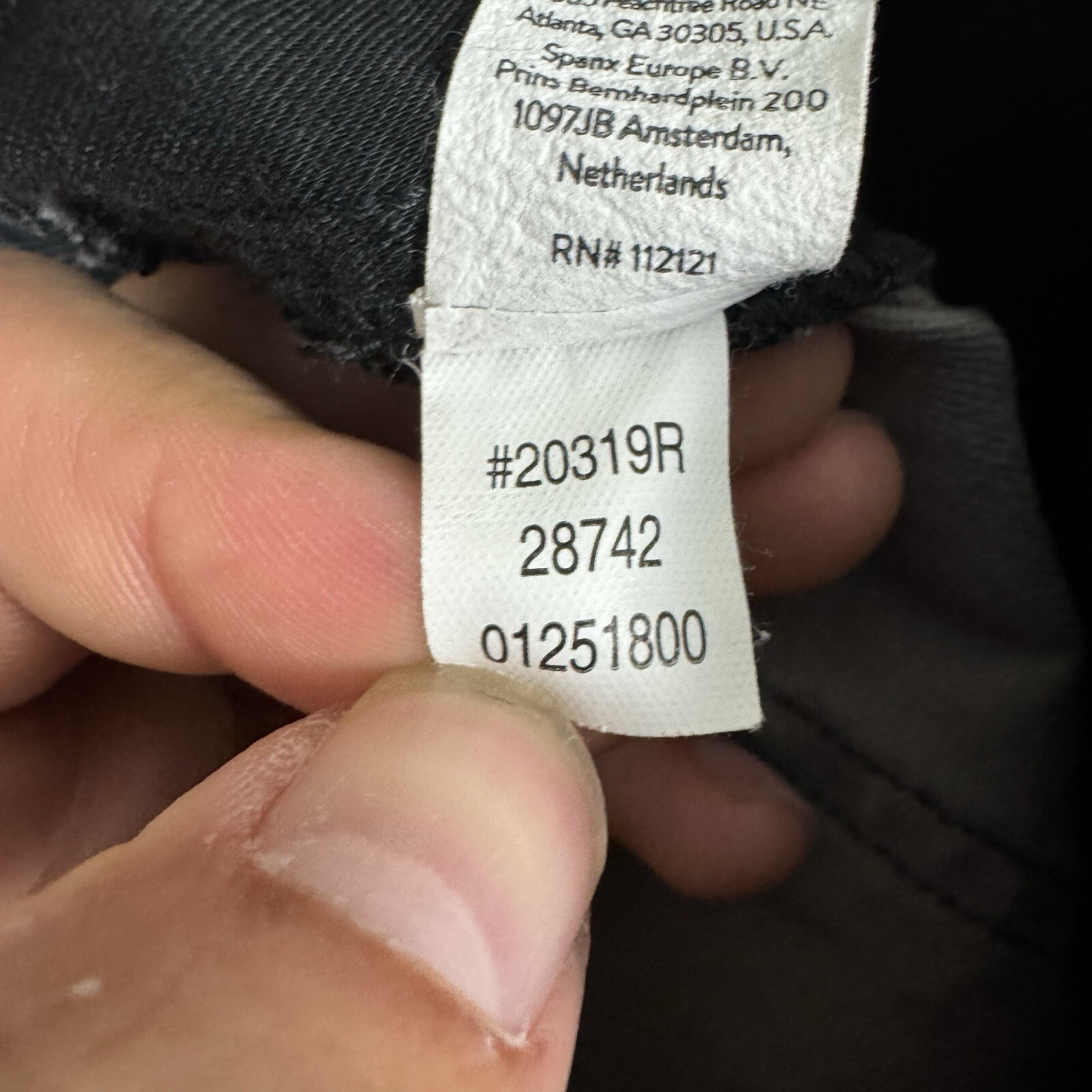 Spanx Women’s Size Small Solid Gray Stretch Twill… - image 9