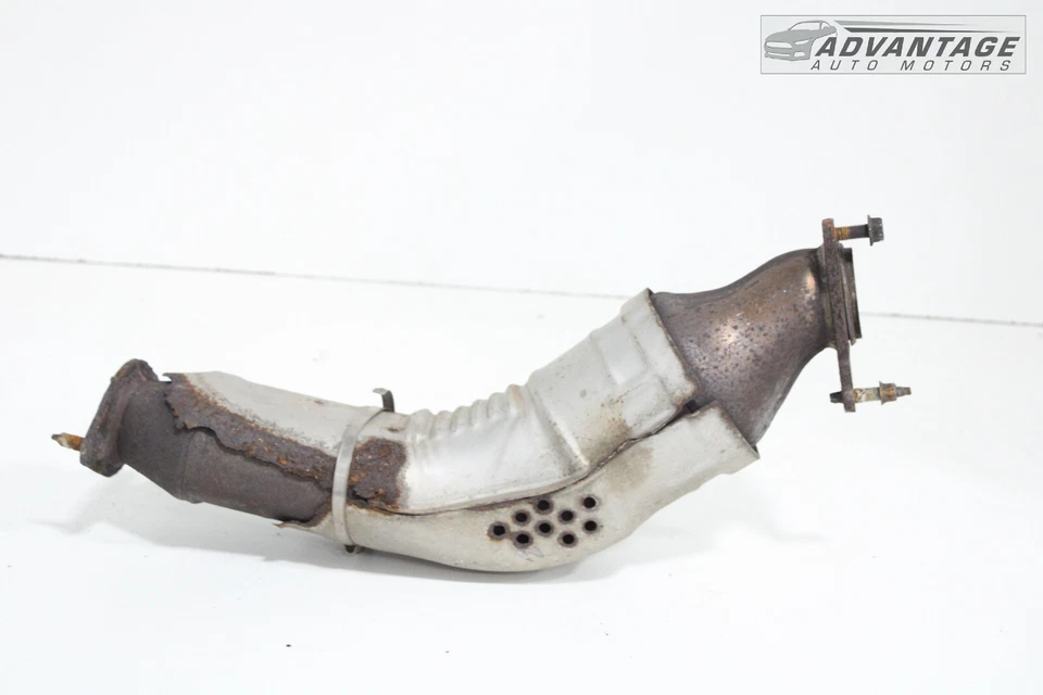 2014-2017 INFINITI QX70 3.7L AWD FRONT RIGHT SIDE EXHAUST SYSTEM DOWN PIPE OEM - Image 3 of 4