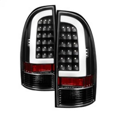 Spyder Auto Tail Light Set | 5082121*( xTune ) - Light Bar LED Tail Lights - Bla