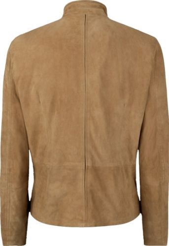 JAMES BOND SPECTRE BROWN BLOUSON MOROCCO REAL SUEDE LEATHER JACKET