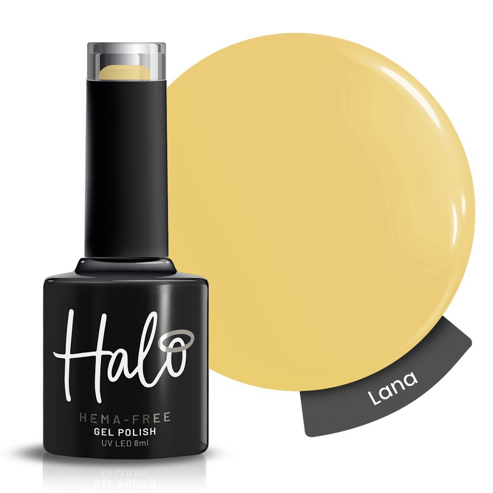 Halo Gel Polish UV LED HEMA-Free West Coast 2025 (Lana) 8ml