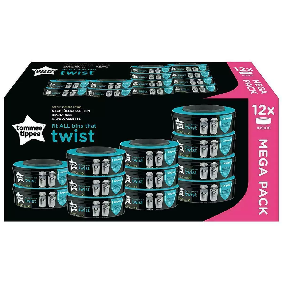 Tommee Tippee Refillkassett för Twist & Click Advance