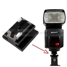 Metal Hot Shoe Mount Adapter for Minolta Sony AM Flash Umbrella Holder Bracket