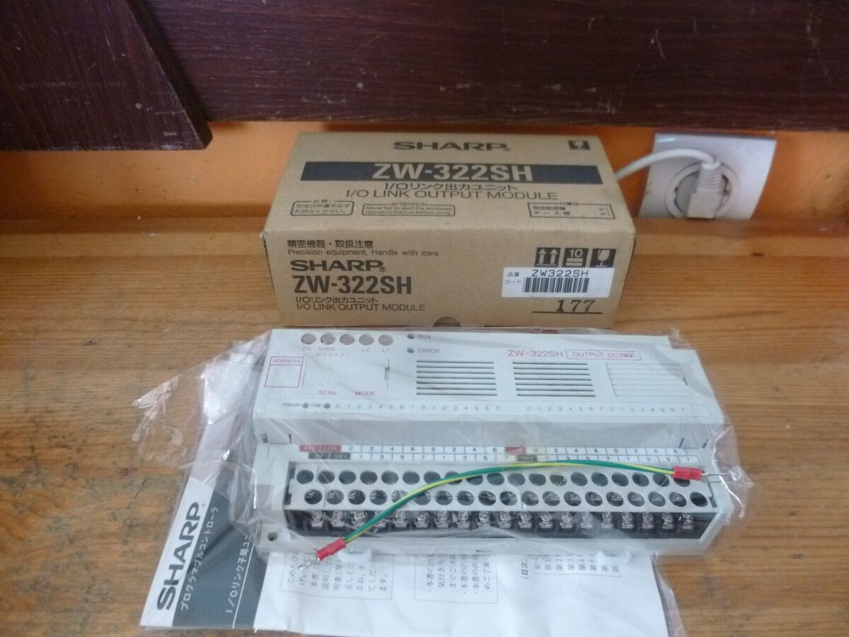 New! Sharp ZW-322SH ZW322SH PLC Output Module I/O Link Output