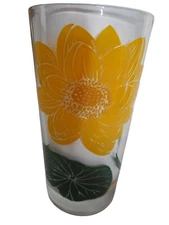 MCM Peanut Butter Drinking Juice Glass Boscul Tumbler American Lotus 5" #4