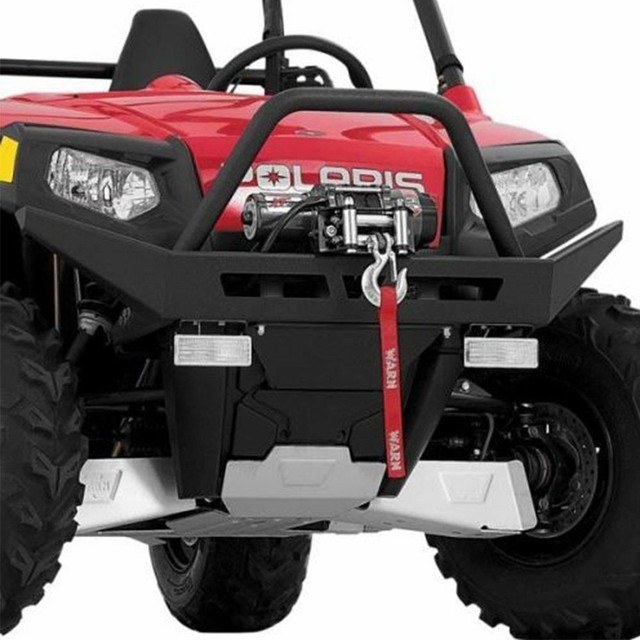 WARN 87722 UTV Bumper & Winch Mount for 201113 Polaris RZR 900 4x4 eBay