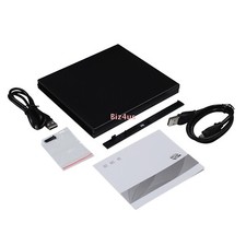 USB 2.0 External DVD Combo CD-R/RW CD-ROM DVD-ROM Burner Drive Case Enclosure