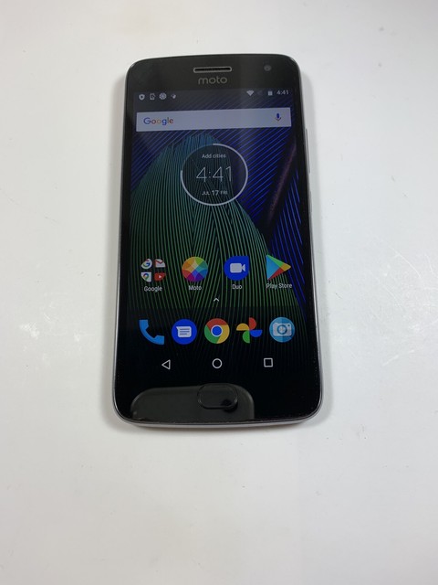 Motorola MOTO G5 Plus 64GB Lunar Grey Unlocked Smartphone For 