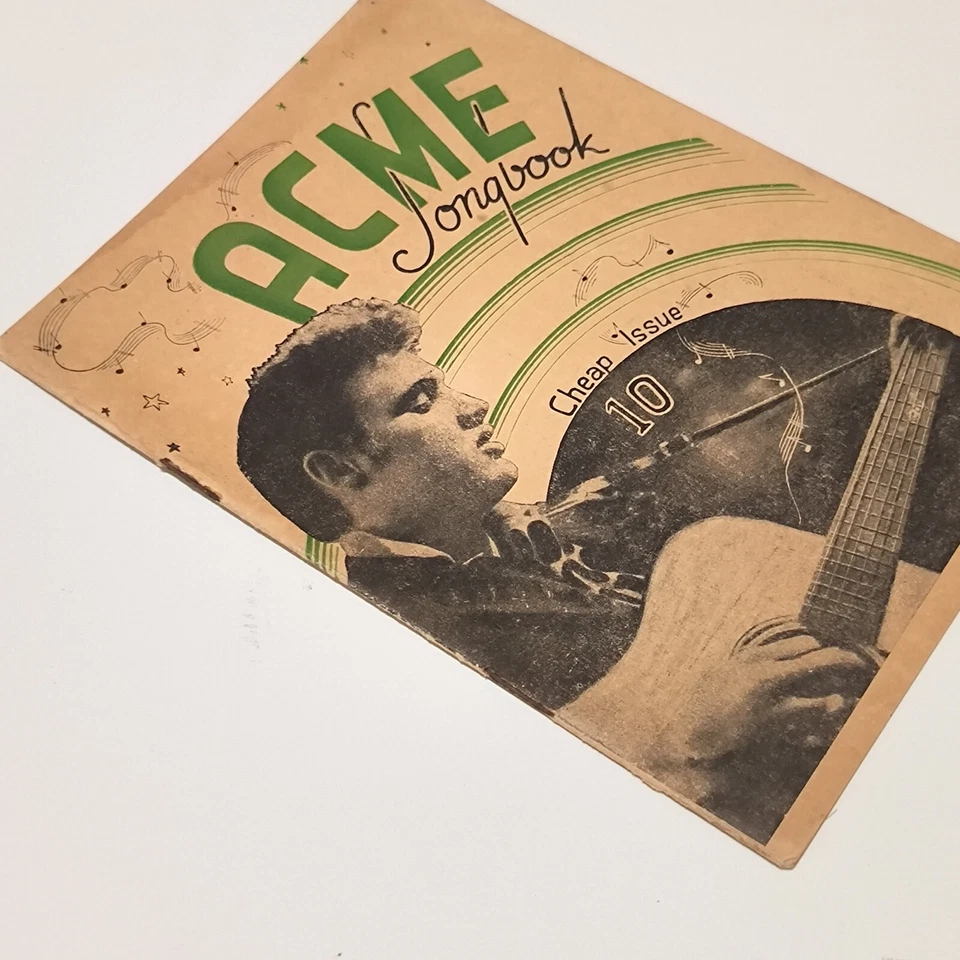 Elvis Presley on cover indonesia vintage ACME song book  - 1955RARE - Image 3 of 4