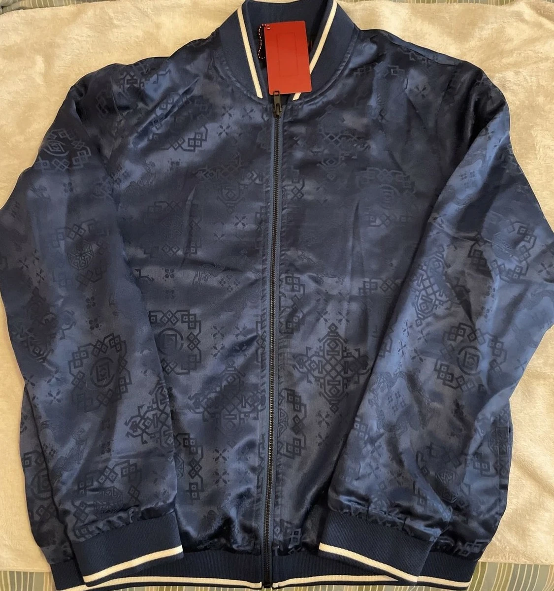 CLOT Silk Baseball Jacket Medium