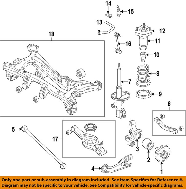 KIA OEM 1215 Optima RearUpper Control Arm 551003R050 eBay