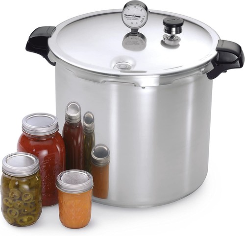 Presto Latest Model 21 Litre Pressure Canner with a Stainless Steel Finish type - Picture 3 of 6