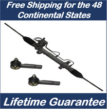 1352 Power Steering Rack Pinion 2 Outer Tie Ends For Mustang Convertible