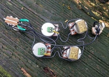 Solderless SG Wiring Harness 1meg Vol, No Load Tone .022 RIFA Caps KellingSound 