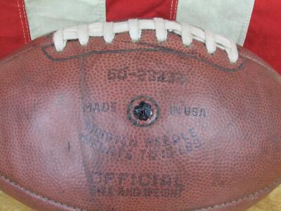 Vintage 1940s The Professional 32 Leather Official Football w