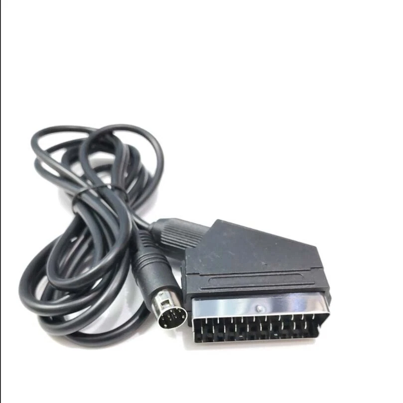 Replacement 1.8M RGB Scart Lead Cable for Sega-Mega Drive 2 -Genesis 9pin - Image 2 of 3