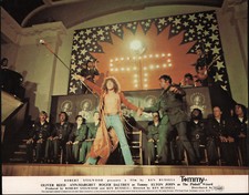TOMMY original U.K. color FOH 1975 lobby photo ROGER DALTREY/THE WHO/OLIVER REED