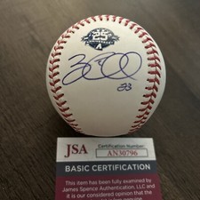 Zac Gallen  Signed Rawlings Baseball w/ JSA COA 25 Year Anniversary Rawlings Bal