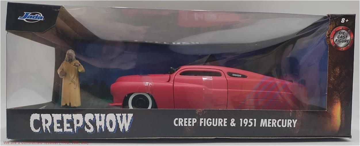 Голливудское шоу аттракционов Creepshow 1951 года на автомобиле Mercury с фигуркой Крипа *ПОДРОБНЕЕ*