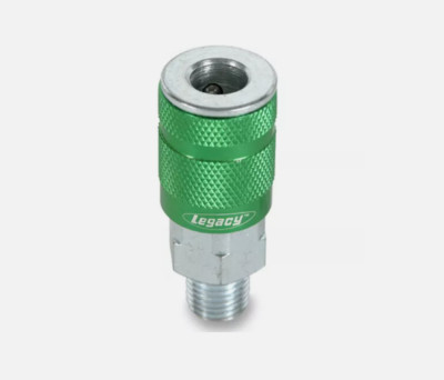 A71420B-X | ColorConnex B-Style 1/4'' MNPT x 1/4'' Steel/Aluminum (1 PC) FREE SHIP