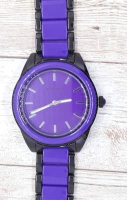 Rousseau Kemora Unisex Watch Analog Quartz Bracelet Purple  display picture 2