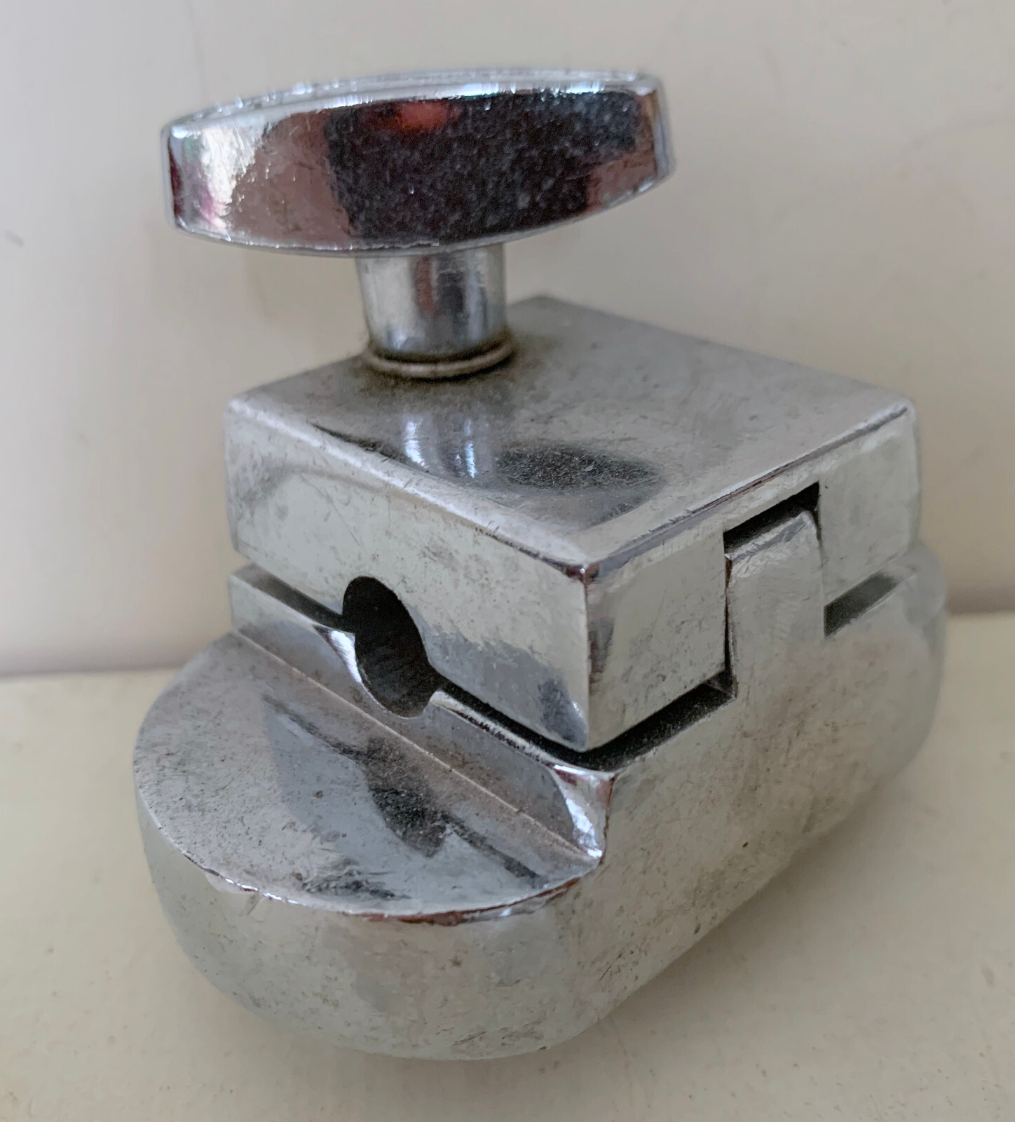 TOM MOUNT Rack Floor Tom Leg Arm Bracket Holder Part Hinged 90s Vtg Import 1 7/8