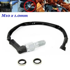 New Motorcycle Hydraulic Brake Pressure Rear Light Switch Hollow Banjo M10X1.0mm