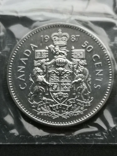 1987 Canada 50 Cents — photo from another recent sale