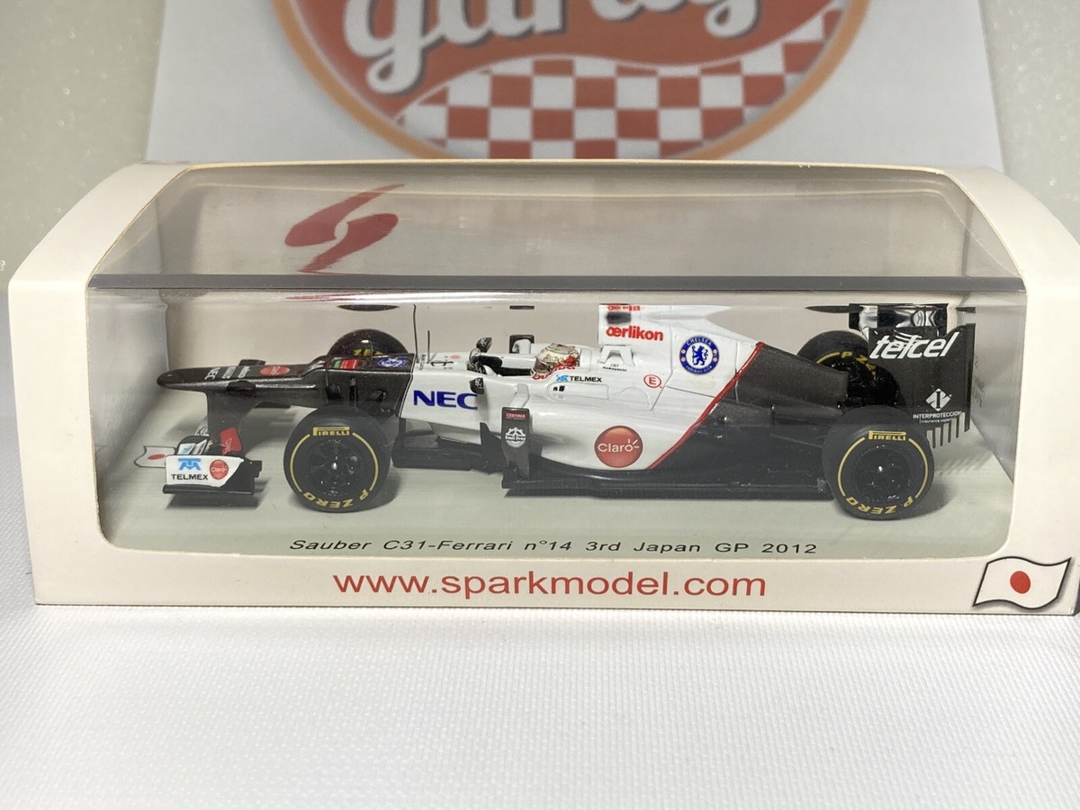 SPARK 1/43 Sauber C31 Ferrari #14 3rd Japan GP 2012 Kamui