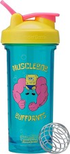 BlenderBottle Spongebob Shaker Bottle Pro Ser...